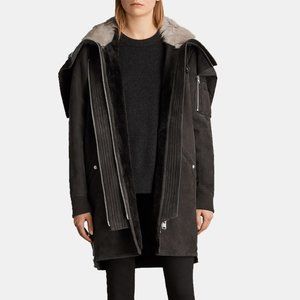 AllSaints State Shearling Parka